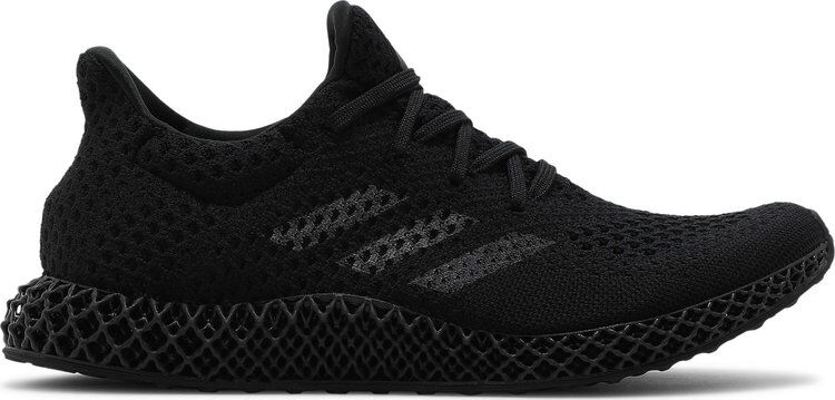 Кроссовки Adidas Futurecraft 4D 'Black Carbon', черный Q46228 | Black фото 1