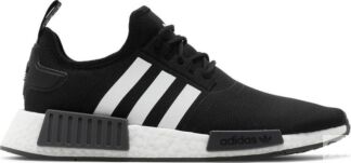 Кроссовки Adidas NMD_R1 Primeblue 'Black White', черный