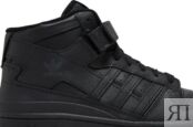 Кроссовки Adidas Forum Mid 'Triple Black', черный GV9767 | Black фото 2