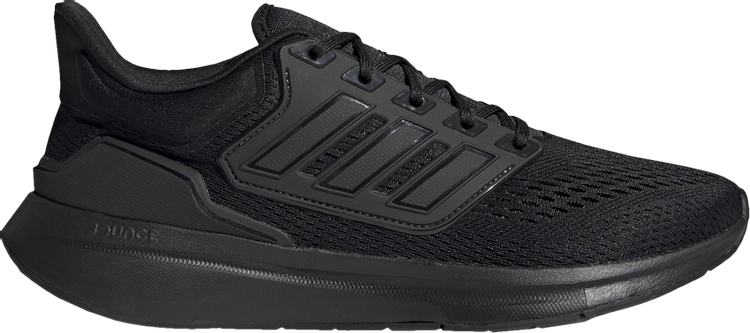 Кроссовки Adidas EQ21 Run 'Triple Black', черный H00521 | Black фото 1