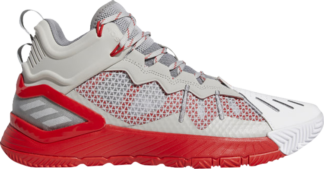 Кроссовки Adidas D Rose Son of Chi 'Godspeed - Grey Vivid Red', серый