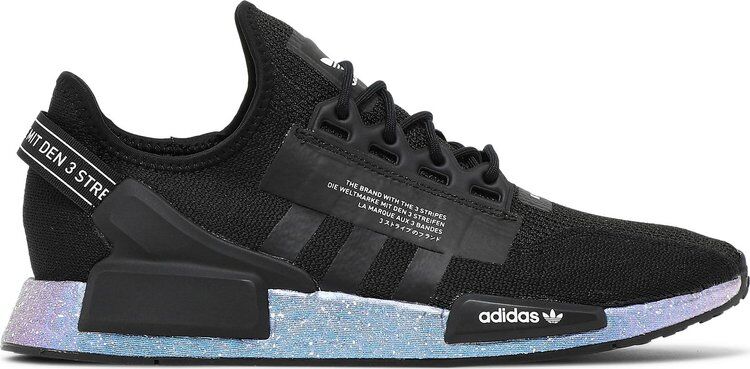 Кроссовки Adidas NMD_R1 V2 'Black Speckled', черный GX5164 | Black фото 1