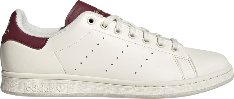 Кроссовки Adidas Stan Smith 'Off White Collegiate Burgundy', кремовый GX4420 | Cream фото 1