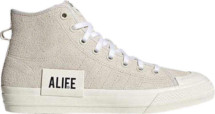 Кроссовки Adidas Alife x Nizza High 'Cream White', кремовый GX8140 | Cream фото 1