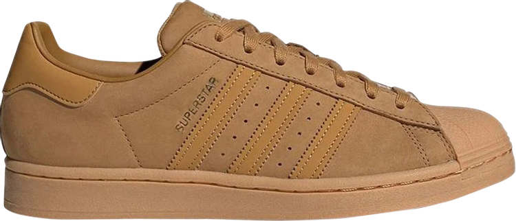 Кроссовки Adidas Superstar 'Mesa Gum', коричневый GW6228 | Brown фото 1