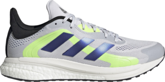 Кроссовки Adidas SolarGlide 4 ST 'Dash Grey Sonic Ink', серый