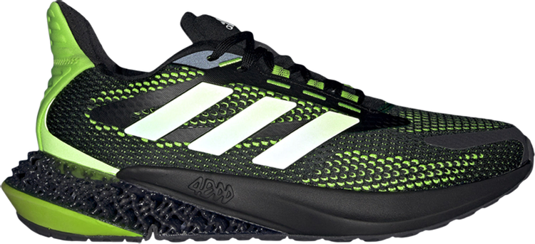 Кроссовки Adidas 4DFWD Pulse 'Black Signal Green', черный Q46451 | Black фото 1