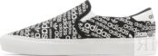 Кроссовки Adidas Court Rallye Slip 'Allover Logo - Black White', черный H05006 | Black фото 3