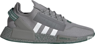 Кроссовки Adidas NMD_R1 V2 'Crackled - Grey Collegiate Green', серый