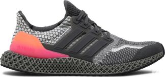 Кроссовки Adidas Ultra 4D 'Grey Pink Gradient', серый