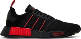 Кроссовки Adidas NMD_R1 'Core Black Red', черный