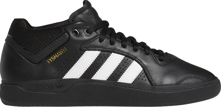 Кроссовки Adidas Tyshawn, черный/белый H04930 | Black фото 1