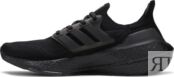 Кроссовки Adidas UltraBoost 21 'Triple Black', черный FY0306 | Black фото 3