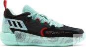 Кроссовки Adidas Dame 7 EXTPLY 'Black Clear Mint', черный H68607 | Black фото 1