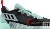 Кроссовки Adidas Dame 7 EXTPLY 'Black Clear Mint', черный H68607 | Black фото 2