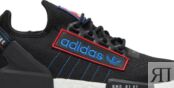 Кроссовки Adidas NMD_R1 V2 'Logo Patch - Black', черный GX6266 | Black фото 2