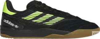 Кроссовки Adidas Copa Nationale 'Black Signal Green', черный