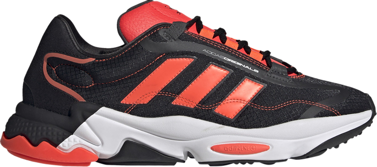 Кроссовки Adidas Ozweego 'Black Solar Red', черный H04536 | Black фото 1