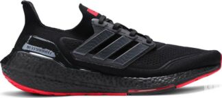 Кроссовки Adidas 424 x Arsenal FC x UltraBoost 21 'Black Scarlet', черный