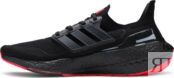 Кроссовки Adidas 424 x Arsenal FC x UltraBoost 21 'Black Scarlet', черный GV9716 | Black фото 3