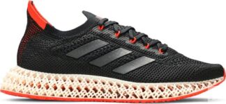 Кроссовки Adidas 4DFWD 'Black Solar Red', черный