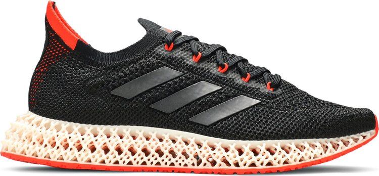 Кроссовки Adidas 4DFWD 'Black Solar Red', черный FY3963 | Black фото 1