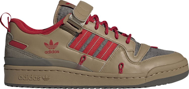 Кроссовки Adidas Forum 84 Camp Low 'Cardboard Scarlet', коричневый GV6785 | Brown фото 1