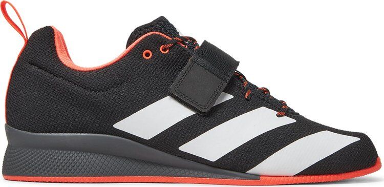 Кроссовки Adidas Adipower Weightlifting 2 'Black Solar Red', черный GZ0178 | Black фото 1