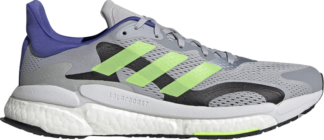 Кроссовки Adidas Solar Boost 3 'Halo Silver Signal Green', серый