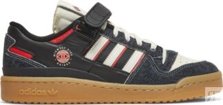 Кроссовки Adidas Midwest Kids x Forum Low 'Black Gum', черный