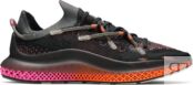 Кроссовки Adidas 4D Fusio 'Black Orange Pink', черный FZ2414 | Black фото 1