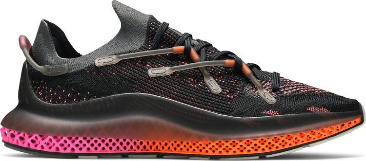 Кроссовки Adidas 4D Fusio 'Black Orange Pink', черный FZ2414 | Black фото 1