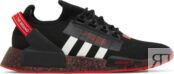 Кроссовки Adidas NMD_R1 V2 'Crackled - Black Red', черный GZ6552 | Black фото 1