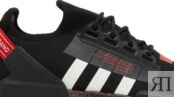 Кроссовки Adidas NMD_R1 V2 'Crackled - Black Red', черный GZ6552 | Black фото 2