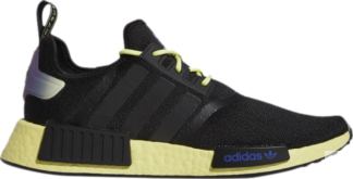 Кроссовки Adidas NMD_R1 'Black Pulse Yellow', черный