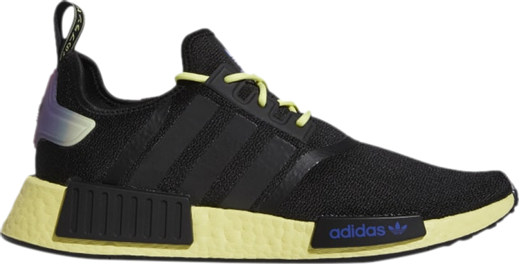 Кроссовки Adidas NMD_R1 'Black Pulse Yellow', черный GY8281 | Black фото 1