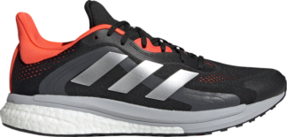 Кроссовки Adidas SolarGlide 4 ST 'Black Solar Red', черный