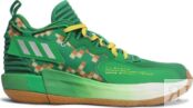 Кроссовки Adidas Dame 7 EXTPLY 'Team Green', зеленый H69011 | Green фото 1