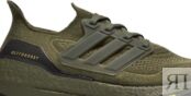 Кроссовки Adidas UltraBoost 21 'Focus Olive', зеленый S23876 | Green фото 2