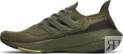 Кроссовки Adidas UltraBoost 21 'Focus Olive', зеленый S23876 | Green фото 3