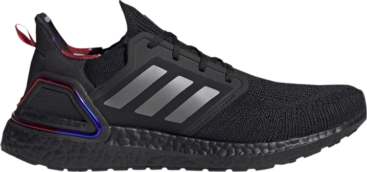 Кроссовки Adidas UltraBoost 20, черный/серый GZ7606 | Black фото 1