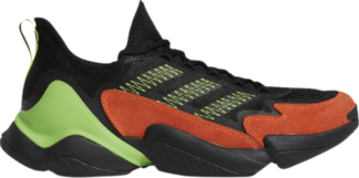 Кроссовки Adidas Mahomes 1 Impact FLX 'Black Team Solar Orange', черный