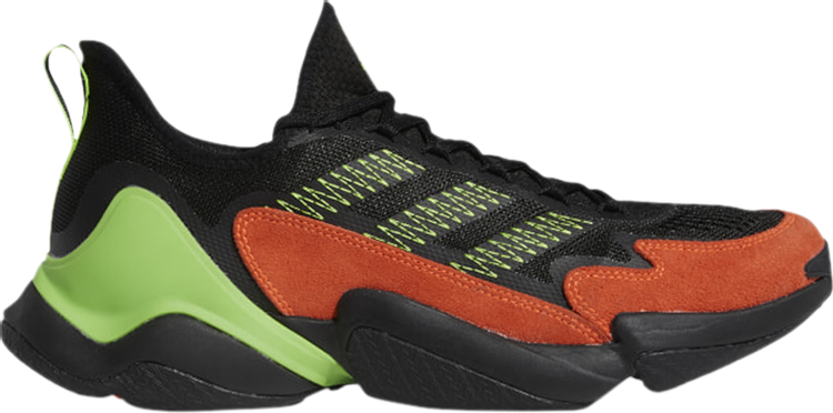 Кроссовки Adidas Mahomes 1 Impact FLX 'Black Team Solar Orange', черный GX7671 | Black фото 1