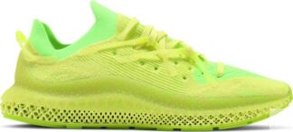 Кроссовки Adidas 4D Fusio 'Pulse Yellow', черный