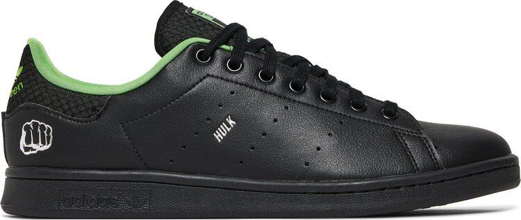 Кроссовки Adidas Marvel x Stan Smith 'Hulk', черный GZ5993 | Black фото 1