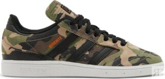 Кроссовки Adidas Busenitz 'Camo', зеленый