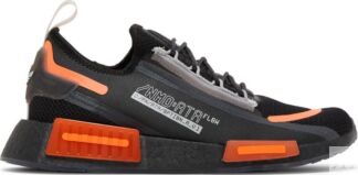Кроссовки Adidas NMD_R1 Spectoo 'Black Team Solar Orange', черный