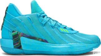 Кроссовки Adidas Dame 7 'Jam Fest', синий