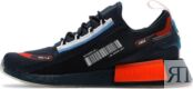 Кроссовки Adidas NMD_R1 Spectoo 'Crew Navy Solar Red', синий GZ9262 | Blue фото 3