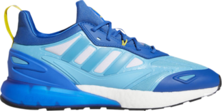 Кроссовки Adidas Ninja x ZX 2K 2.0 'Time In - Signal Cyan Blue', синий